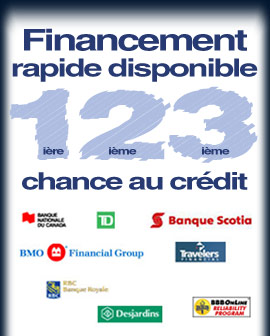 Financement rapide disponible auto usagé à vendre